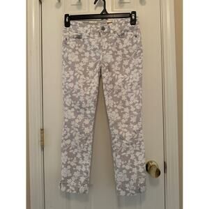 Anthropologie Pilcro Floral Jeans Size 26